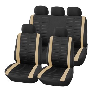 Beige Car seat cover general fabric seat cover interior car seat cover Amazon popular sales