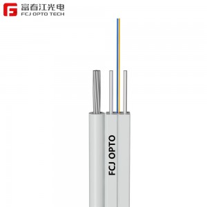 Customized Fiber Optic Cable Price Manufacturers –  Steel Strand Drop Cable Strand Steel Wires Supporting Fig 8 Aerial Fiber Optic Cable – FCJ OPTO