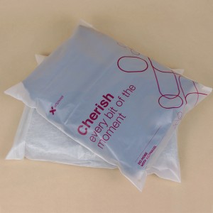 Biodégradables Frosted Poly Mailer Shipping Bag