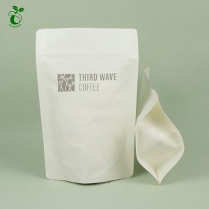 Compostable Kraft Paper Ema Pouch Bag