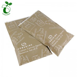 Empaque de bolsa con cremallera mate compostable Cornstrach