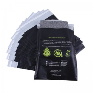 Користувальницькі логотипи Компостовані поштові пластикові конверти Доставка кур’єром Біорозкладні поліетиленові поштові пакети