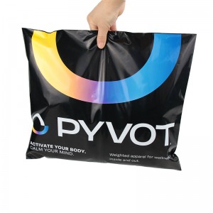 Прилагодено печатен дизајн само-запечатувачка торба за испорака на полиња