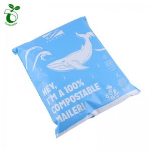 Poly Mailer Compostable Biodegradable Eco Friendly Customized Express Service Packaging eke