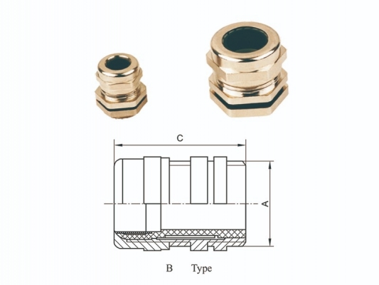 SFM series Water dust-proof cable-clamping connector B Type