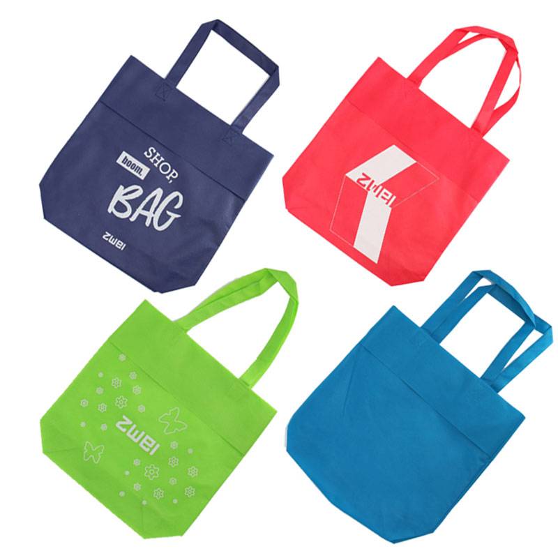 wholesale cheap promotional non-woven bag tote bag with customized logo Featured Image