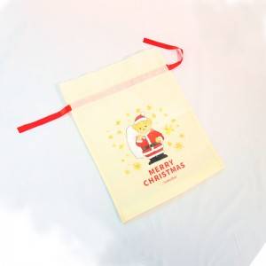 Christmas drawstring Bags and Multifunctional Non-Woven Christmas Bags for Gifts Wrapping Shopping