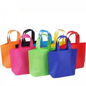 Reusable Ultrasonic-making PP Non woven shopping tote bags with custom printed logo