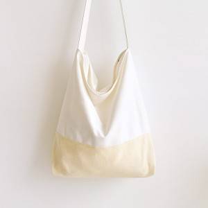Eco-friendly good heavy duty handbag customized printing simple style canvas tote bag