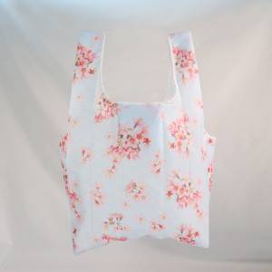 Reusable rpet shopping bag custom foldable tote bag for supermarket shopping