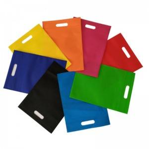 Ultrasonic biodegradable promotional non-woven shopping Bags Custom printing