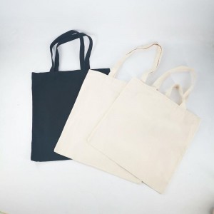 Custom reusable Canvas Cotton shopping Bag Tote bag with logo