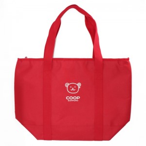 Polyester 600D PVC coating cooler tote bag Ice bag insulated thermal bag
