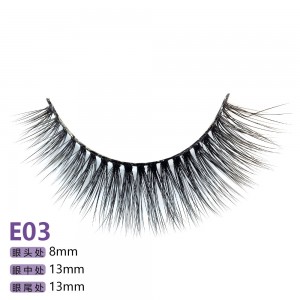 5 Pairs / Set 3D Faux Mink Eyelashes JM-YS-E Series