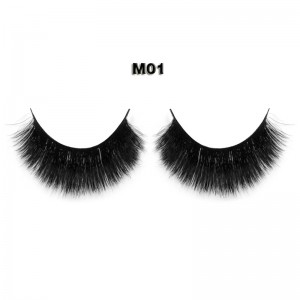Hot sale Faux Mink Eyelashes - Horsehair 3D Thick False Lashes, Customized Supported  – FELVIK