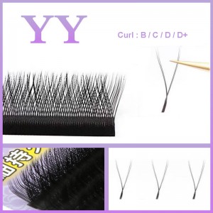 YY Eyelashes Extension Volume Lashes Extensions Auto Flower Flower Rapid Blossom