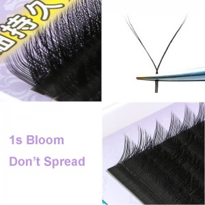 YY Eyelashes Extension Volume Lashes Extensions Auto Flowering Rapid Blossom
