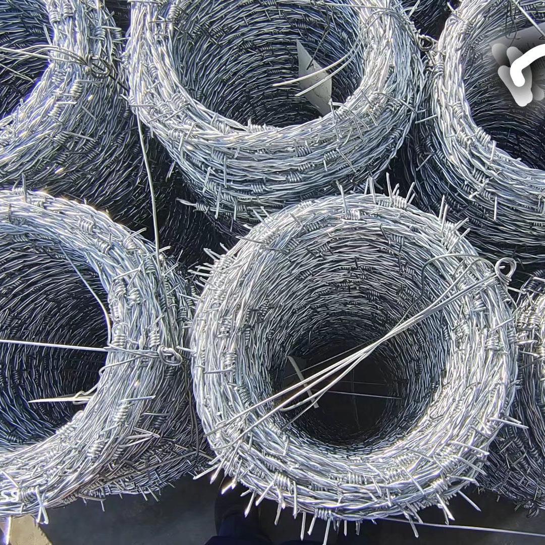 Galvanized Steel Wire Razor WireGalvanized Barbed Steel Wire