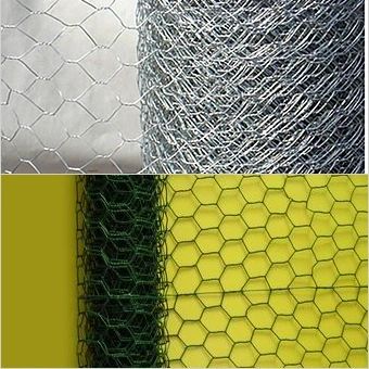 Green Color PVC Coated Hexagonal Wire Netting