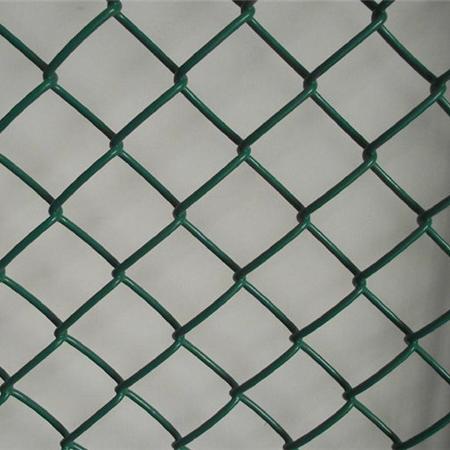 Dark Green Pvc Coated Chain Link Fence