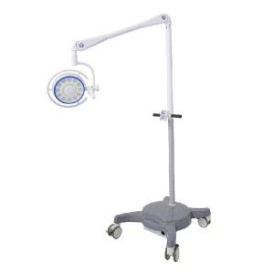 Vertikální vyšetřovací LED lampa s vysokým jasem mobilního typu pro nemocniční kliniku