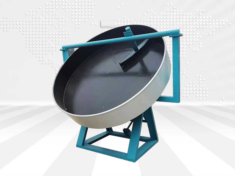 Disc Granulator-Production of fertilizer particles and ore clay particles