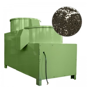 Machine de polissage d'engrais organique