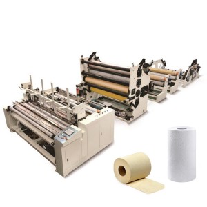 ZD-2200 Full Automatic Toilet Tissue And Kitchen Towel Rewinding Machine