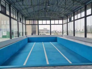 Swimming pool waterproof coating