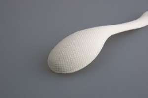 Compostable Bagasse White Spoon, Biodegradable Party Supplies for Any Graduation, Luau, Fiesta, Tea Party