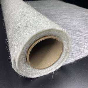 Ceangal emulsion mat snàthainn air a ghearradh le fiberglass