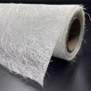 Üvegszálas vágott szálas szőnyeg emulziós kötőanyag