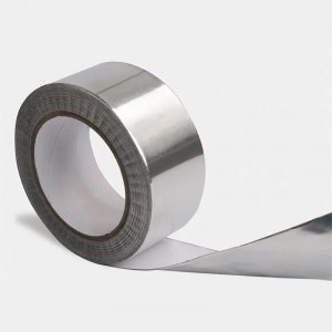 Commercio all'ingrosso Nastro di pellicola di alluminio Sigillatura di giunti Nastri adesivi in ​​lamina di alluminio resistenti al calore