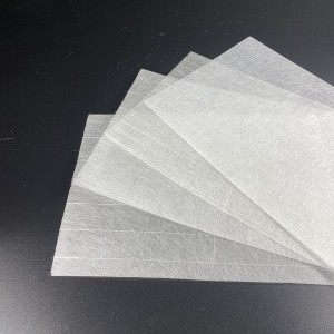 Factory Hot Sale Fiberglass Tissue Mat Digunakan Untuk Substrat Karpet Dan Wallpaper