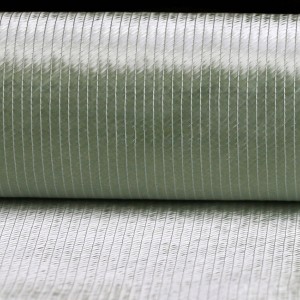 Mat i kombinuar i qepur Roving me tekstil me fije qelqi
