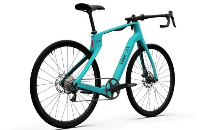 【Ipari hírek】 Megjelent a Kimoa 3D nyomtatott varrat nélküli szénszálas vázas elektromos kerékpárja