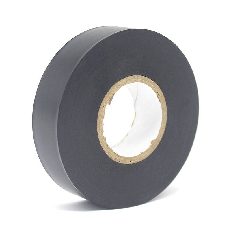 Bestehen Sie flammhemmendes schwarzes PVC-Isolierungs-Elektroband 88T Vinyl-Elektroisolierband