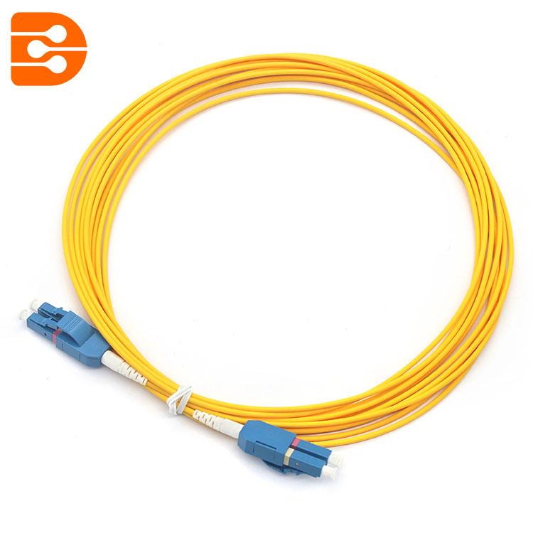 Duplexní propojovací kabel Uniboot z LC/UPC na LC/UPC SM