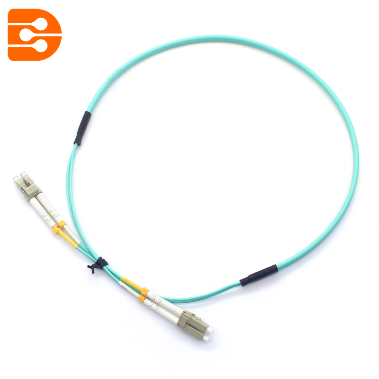 Duplex LC / PC LC / PC OM3 MM Fiber Optic Patch Cord