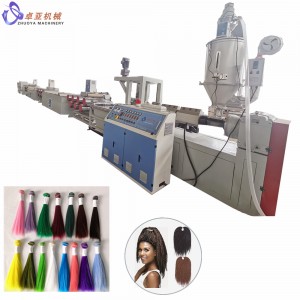 PP synthetic hair filament making machine