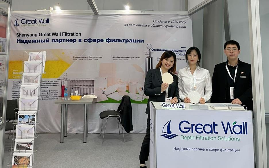 Great Wall Filter’s participation in the 2023 Moscow Beviale exhibition ended successfully