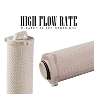 PHF seriyalı yüksək axın filtrləri PP qatlı dərinlik filtri kartricləri