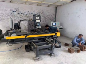 Punzonadora hidráulica CNC automática PP123 para placas
