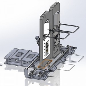 PUL14 CNC U kanalų ir plokščių strypų perforavimo kirpimo žymėjimo mašina