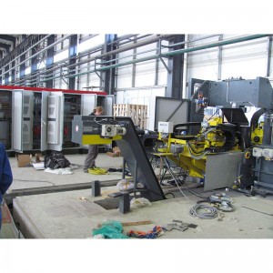 RDS13 CNC Rail Saw and Drill Combined Production Line