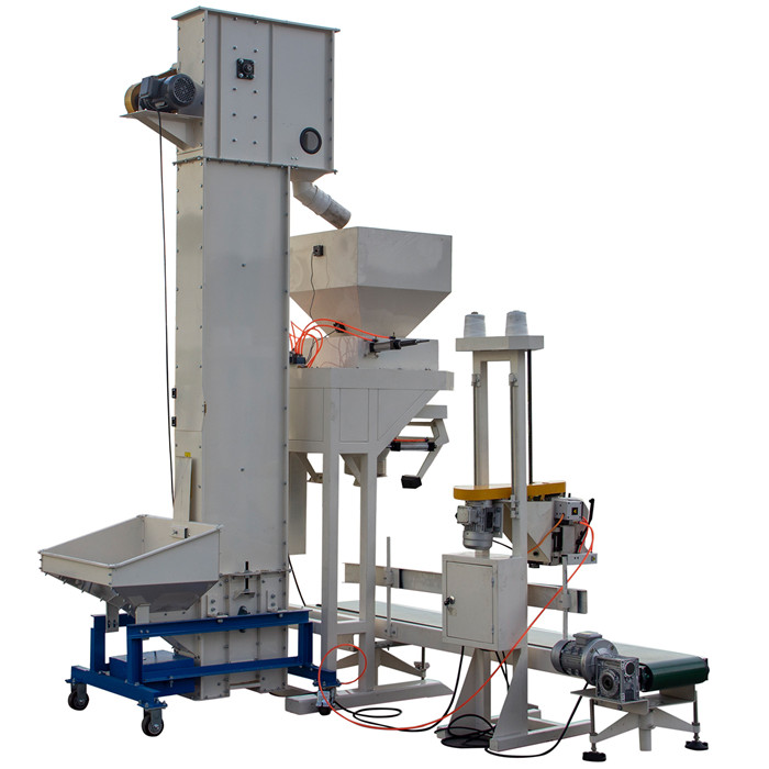 Máquina de envasado de grano con sistema de escala de ensacado DCS-B