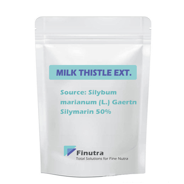 Milk Thistle Extract Silymarin Powder Lifrarvernd Kínversk plöntuútdráttur