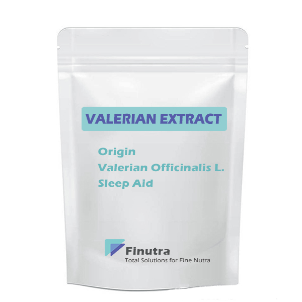 Valeriaan Extract Valerenic Acid Herbal Extract Anti Depresje Sineeske grûnstof