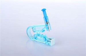 F-Series Ear Piecer Disposable Sterile Safety Hygiene Mora amin'ny fampiasana Malemy manokana
