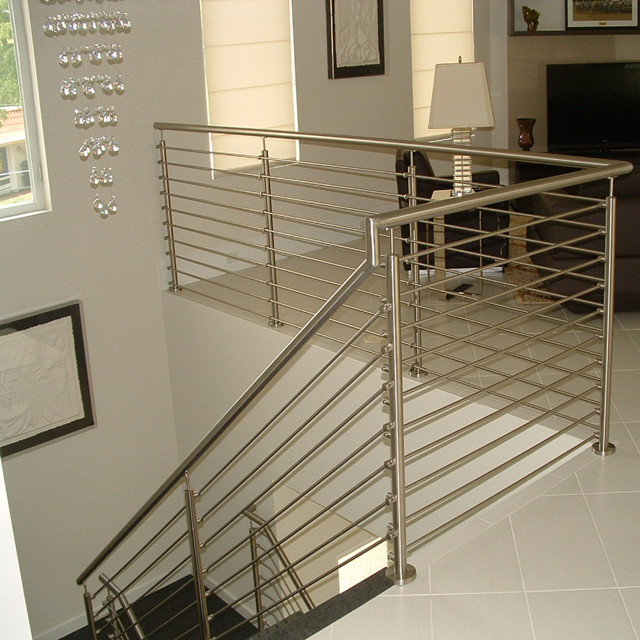 stair railing Modern Indoor Outdoor Decorative Brackets Stage Stainless Balustrades  Railing Handrails